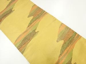 抽象模様織出し名古屋帯